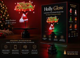 HollyGlow™ Christmas Hologram Projector